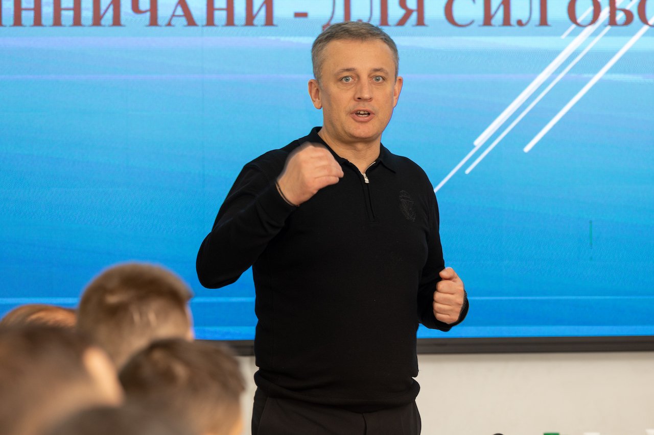  Сергій Кудлаєнко, який очолює ГО "Ми - Вінничани" у м. Вінниці