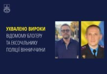 Судовий процес у справі проросійської змови: блогера і колишнього керівника поліції засуджено за співпрацю з ФСБ.