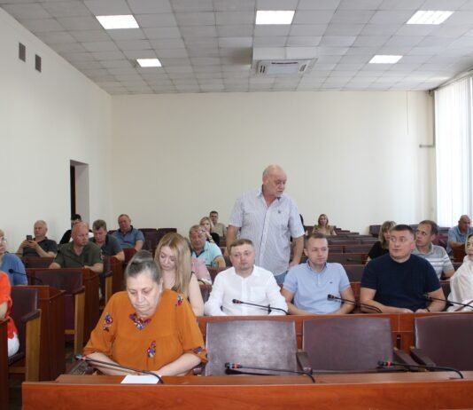 Засідання районної ради у Вінницькій області після реформи децентралізації