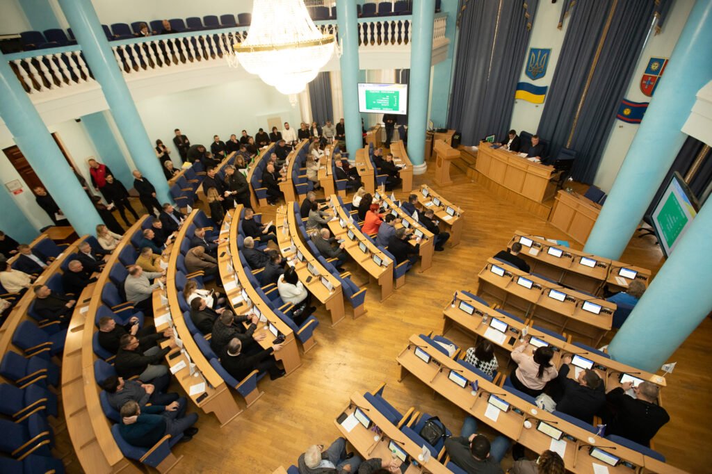 Пленарне засідання 75 сесії Вінницької обласної ради 19 грудня 2025 року