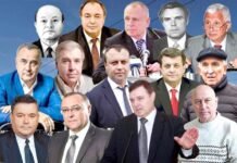 Голови Вінницької ОДА різних років: Іван Мовчан, Микола Дідик, Григорій Заболотний, Микола Джига, Микола Мельник, Анатолій Матвієнко, Олександр Домбровський, Григорій Калетнік, Сергій Борзов, Анатолій Олійник, Микола Чумак, Віктор Коцемир, Валерій Коровій, Володимир Демішкан, Дмитро Дворкіс