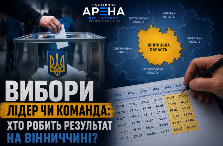 Вибори на Вінниччині – хто визначає результат: політичний лідер чи місцева команда